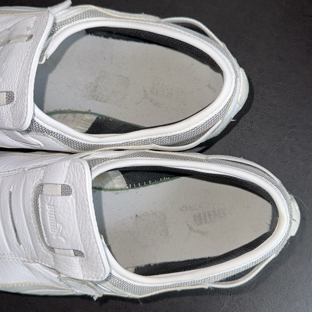 MAKE OFFER! Puma Vedano Men's White Athletic Shoes Men's size 10US - Picture 3 of 9